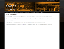 Tablet Screenshot of nomadbocce.com